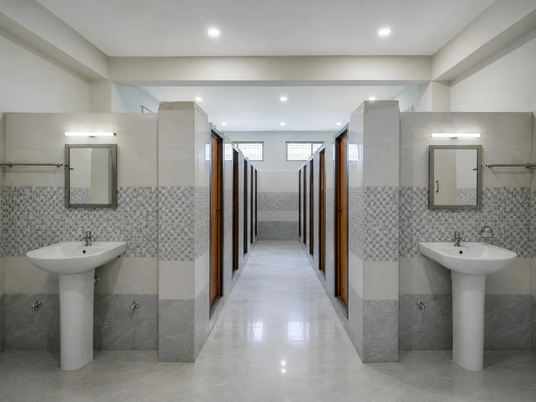 Residential washroom facilities