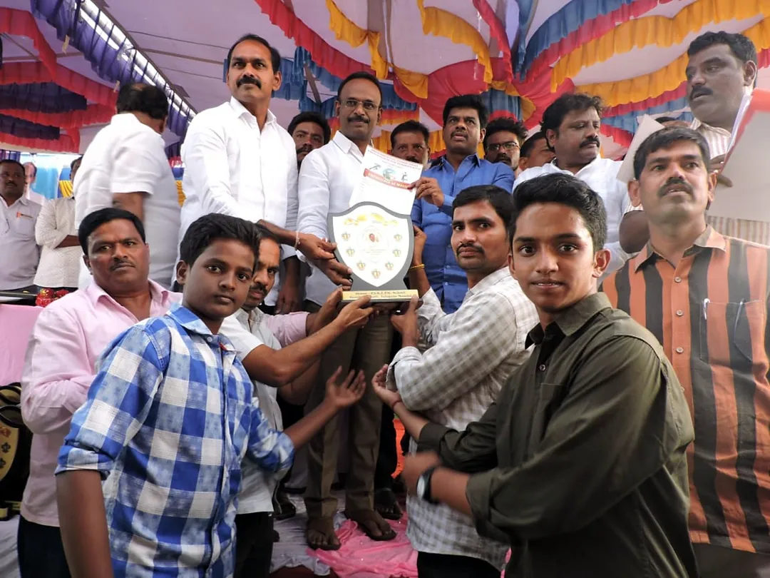Sports shield ceremony